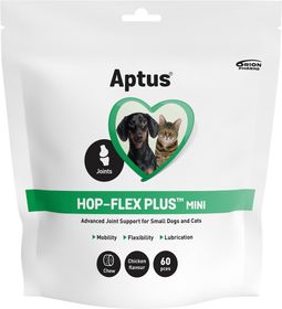 Aptus Hop-Flex Mini Tuggbitar Kosttillskott för husdjur 60 st