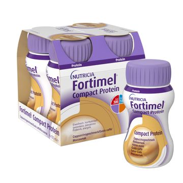 Fortimel Compact Protein drickfärdigt  kosttillägg, mocca 4 x 125 milliliter