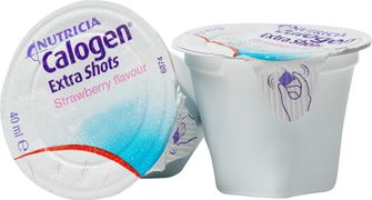 Calogen Extra shot fettemulsion, jordgubb 6 x 40 milliliter