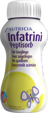 Infatrini Peptisorb specialnäring till barn, plastflaska 24 x 200 milliliter