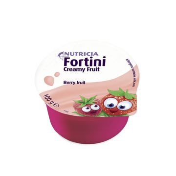 Fortini Creamy Fruit komplett kosttillägg, bär och frukt 4 x 100 gram