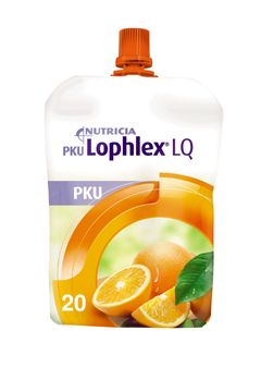 PKU Lophlex LQ 20 drickfärdig PKU-dryck, juicy apelsin 30 x 125 milliliter