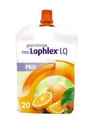PKU Lophlex LQ 20 drickfärdig PKU-dryck juicy apelsin, 30 x 125 milliliter