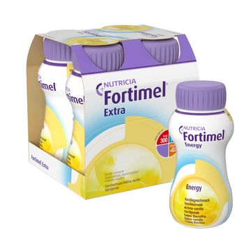 Fortimel Extra drickfärdigt kosttillägg, vanilj 4 x 200 milliliter