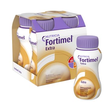 Fortimel Extra drickfärdigt kosttillägg, mocca 4 x 200 milliliter