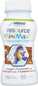 Resource MiniMax drickfärdigt kosttillägg choklad, 2 x 200 milliliter