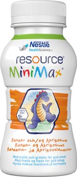 Resource MiniMax MiniMax drickfärdigt kosttillägg, banan/aprikos 2 x 200 milliliter