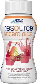 Resource Addera Plus drickfärdigt kosttillägg päron-körsbär, 4 x 200 milliliter