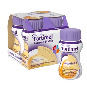 Fortimel Compact Protein Värmande tropisk Näringsdryck 4x125 ml