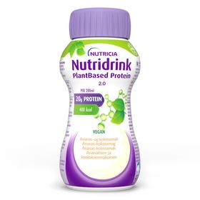 Nutridrink Plantbased Protein 2.0 Ananas-kokossmak Drickfärdig näringsdryck 200 ml