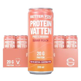 Better You Proteinvatten Sunny Peach Dryck 330 ml x 24 st