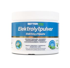 Better You Elektrolytpulver Fläder Pulver 150 g