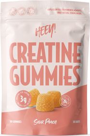 Heey! Creatine Gummies Sour Peach Gummies 90 st