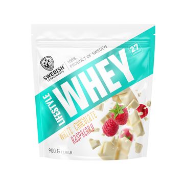 Swedish Supplements Lifestyle Whey White Chocolate Raspberry Pulver 900 g